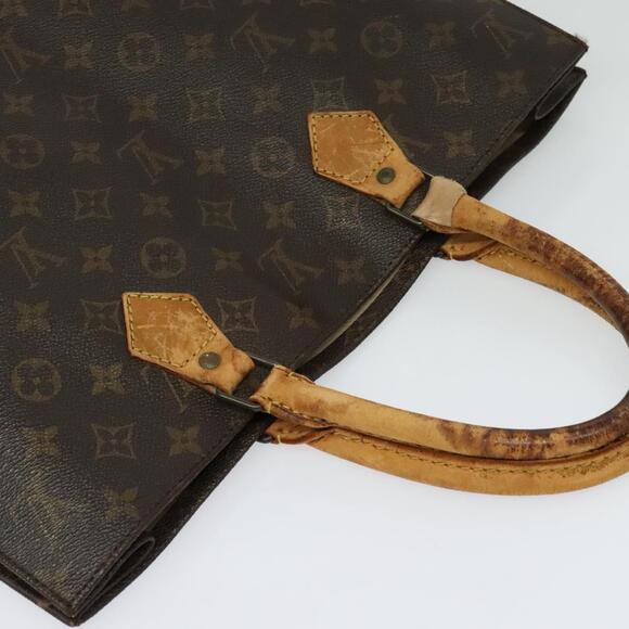 LOUIS VUITTON Monogram Sac Plat Hand Bag M51140 - Picture 6 of 12